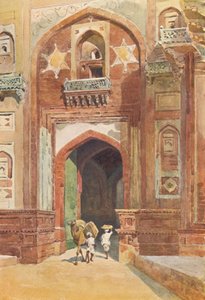 Agra Fort - Innerhalb des Delhi-Tors, ca. 1880-1905 von Alexander Henry Hallam Murray