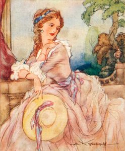 Lady Emma Hamilton ca. 1765-1851, Geliebte von Horatio Nelson, 1937 von Alexander K. MacDonald