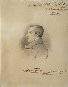 Porträt des Dichters Apollon Alexandrowitsch Grigorjew 1822-1864, vor 1846