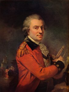 Porträt von Admiral De Suffren