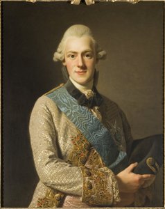 Prinz Friedrich Adolf von Schweden (1750-1803), Herzog von Östergötland von Alexander Roslin