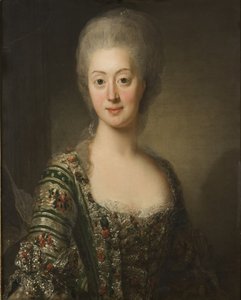 Sofia Magdalena, Königin von Schweden von Alexander Roslin