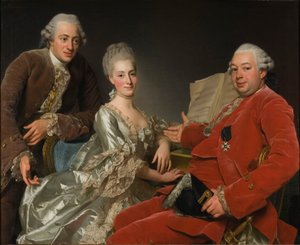 John Jennings, sein Bruder und Schwägerin