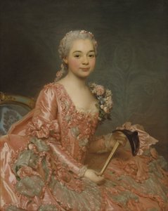 Unbekannte Dame, genannt Baroness de Neubourg-Cromière von Alexander Roslin