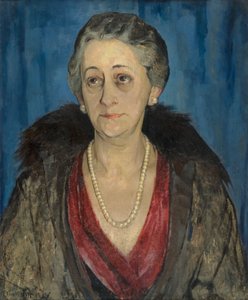 Porträt einer polnischen Dame [Baroness Posznanska]