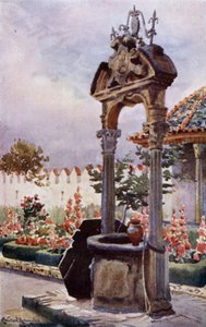 In einem Garten von Andalusien