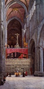 Das Kirchenschiff der Kathedrale von Avila