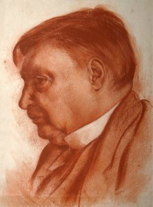 Porträt des Komponisten Alexander Glasunow