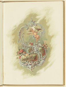 Programm für das Ballett La Perle von Marius Petipa und Riccardo Drigo, 1896 von Alexander von Hohen
