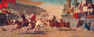 Ein römisches Wagenrennen von Alexander von Wagner