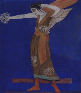 Kostümentwurf für das Stück Famira-kifared von I. Annensky, 1916