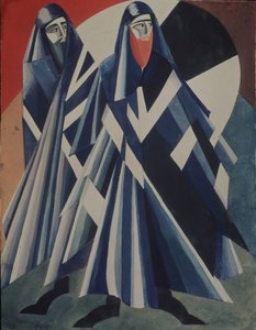 Juden. Kostümentwurf für das Theaterstück Salomé von O. Wilde, 1917
