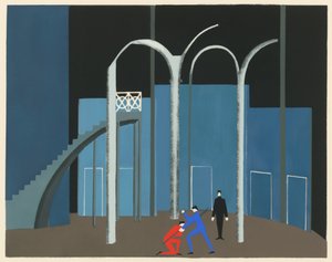 Bühnenbild aus dem Portfolio Décors de Théâtre, 1930