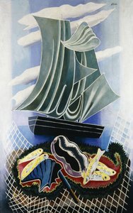 Das Boot von Alexandra Alexandrowna Exter