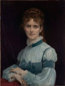Porträt von Miss Fanny Clapp