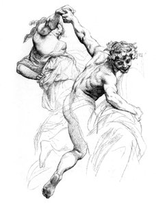 Studie für Der Triumph der Flora von Alexandre Cabanel