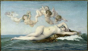 Die Geburt der Venus von Alexandre Cabanel