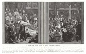 Die Herrschaft von Saint Louis oder Seine großen Werke von Alexandre Cabanel