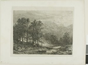Alpenlandschaft von Alexandre Calame