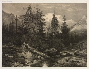 Alpenbach von Alexandre Calame