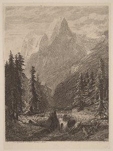 Bergwiese von Alexandre Calame