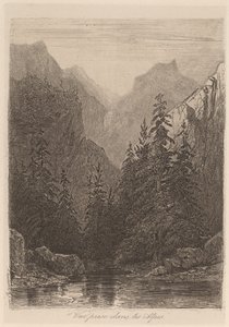 Ansicht in den Alpen