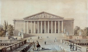 Projekt für die Nationalversammlung oder Palais Bourbon, Palais du Corps Legislatif