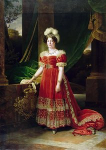 Porträt von Marie Thérèse von Frankreich 1778-1851 von Alexandre Francois Caminade
