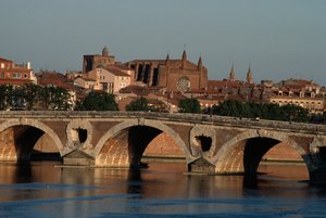 Pont-Neuf über den Fluss Garonne, Toulouse