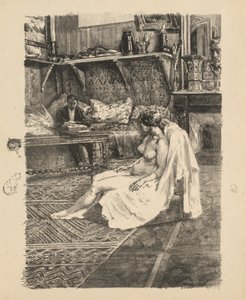 Die Modellsitzung La Séance de modèle, ca. 1895