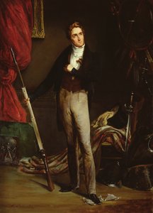 Porträt eines jungen Revolutionärs während der Französischen Revolution von 1830
