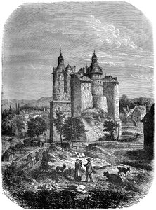 Schloss Montbéliard, Frankreich von Alexandre de Bar