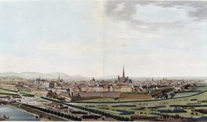 Vue generale de Vienne prise de l