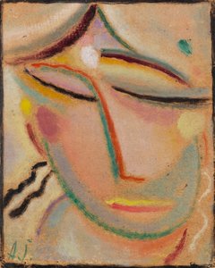 Kleiner Kopf, ca. 1922 von Alexei Javlensky von