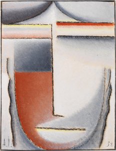 Winterstimmung Abstrakter Kopf, 1932