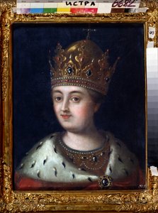 Porträt der Regentin Sophia Alexejewna