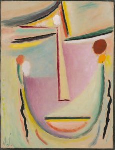 Abstrakter Kopf von Alexej von Jawlensky