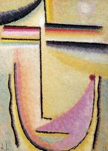 Abstrakter Kopf von Alexej von Jawlensky