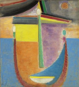 Abstrakter Kopf: Komposition, 1924 von Alexej von Jawlensky