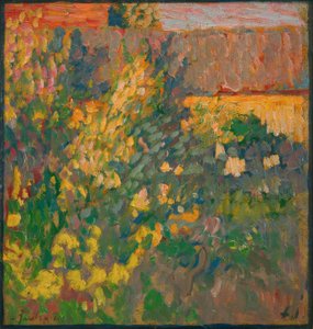 Blühender Garten von Alexej von Jawlensky
