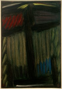 Große Meditation: Die Winternacht von Alexej von Jawlensky