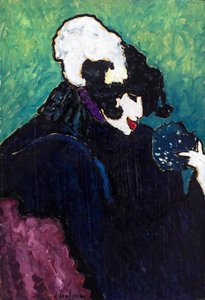 Die weiße Feder von Alexej von Jawlensky