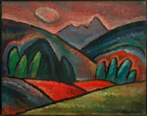 Landschaft bei Oberstorf
