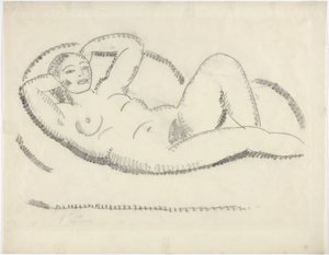Liegender Akt von Alexej von Jawlensky