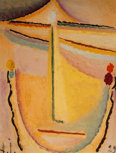 Rosa-Orange, 1929 von Alexej von Jawlensky