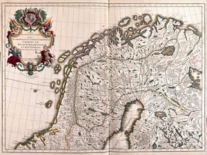 Lappland und Finnland von Alexis Hubert Jaillot
