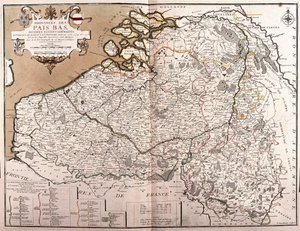 Niederlande von Alexis Hubert Jaillot