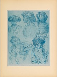 Documents Décoratifs von Alfons Marie Mucha
