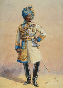 Hon Major-General H.H. Maharaja Sir Pratap Singh Bahadur, Illustration für 