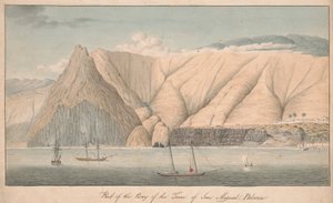 Teil der Bucht der Stadt San Miguel, La Palma